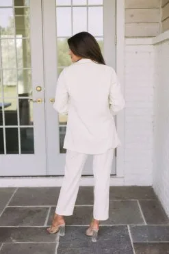 Savannah Dress Pants-Cream -thesethreeboutique Sales Shop 6G9A6993