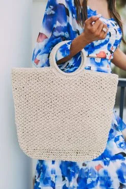 Straw O Ring Tote