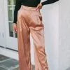 Avery High Rise Satin Pants- Brown -thesethreeboutique Sales Shop DSC 0449 0382e4d8 bf9c 459a 8fcc 2988083ffbfd