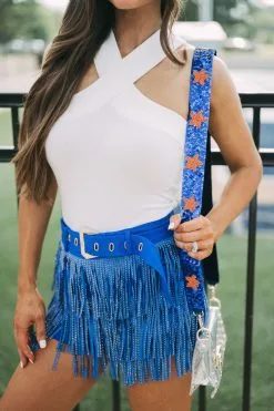 Beaded Purse Strap- Blue/Orange -thesethreeboutique Sales Shop DSC 1671 bca05a20 1aaa 4c2e a501 9250ead644b5