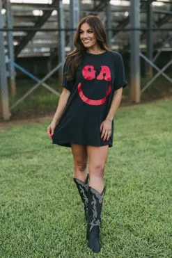 GA Smiley Tee