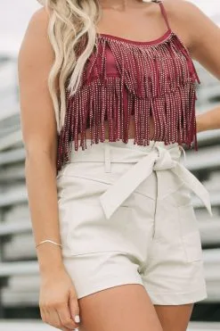 Maggie Faux Leather Shorts- Ecru -thesethreeboutique Sales Shop DSC 2608 f3f3216f 557b 4a0f 8618 87b4d480e99c