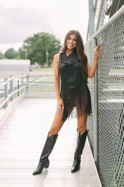 Rodeo Babe Fringe Top- Black -thesethreeboutique Sales Shop DSC 2944 fe959280 aa39 4ccd aaca 43f47d61bc2e