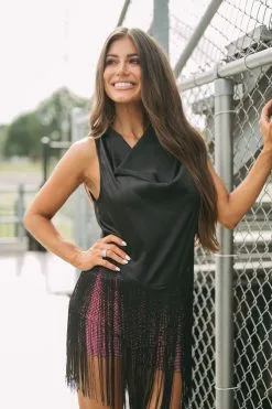 Rodeo Babe Fringe Top- Black -thesethreeboutique Sales Shop DSC 2946 163a0e66 2835 4afe 8518 445941e74f51