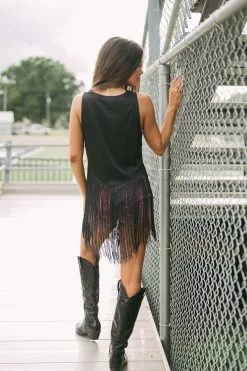 Rodeo Babe Fringe Top- Black -thesethreeboutique Sales Shop DSC 2952 42041a63 becf 415a 9b72 6d5d010e99b2