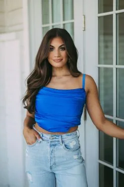 Lane Crop Top-Royal Blue 17 Lane Crop Top-Royal Blue -thesethreeboutique Sales Shop DSC 3307 af3c299d 9482 45b3 b2c8 8b39be701545