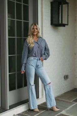 Whitt Striped Top -thesethreeboutique Sales Shop DSC 3323 de21fa86 618c 4a3c a45a 3dbcb1d910a0