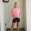 Lightweight Cropped Pullover-Pink -thesethreeboutique Sales Shop DSC 3331 f2f5f7b2 42b4 423c ba0b 70f1e6c47499