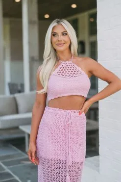 Crochet Midi Skirt- Pink 13 Crochet Midi Skirt- Pink -thesethreeboutique Sales Shop DSC 3473 50059bee 2899 441c ba33 24de46ec00ca