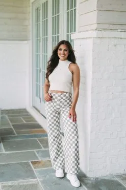 Checkered Print Pants -thesethreeboutique Sales Shop DSC 3566 26fbdd9c b418 49a6 a47d ec4f6485ef65