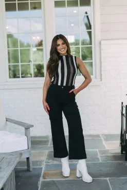 Striped Knit Bodysuit -thesethreeboutique Sales Shop DSC 3600 ae2bc97c 006e 4484 ab4f 0f7198b5c1b3