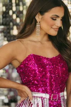 Tanya Crystal Earrings- Gold -thesethreeboutique Sales Shop DSC 4188