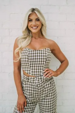 Tweed Pants Set- Houndstooth -thesethreeboutique Sales Shop DSC 4668 fdfe9f9d d809 451f 92ea 7285c8e97cd5