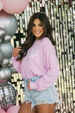 Dolly Vibes Pullover- Pink -thesethreeboutique Sales Shop DSC 4939