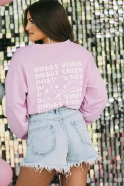 Dolly Vibes Pullover- Pink -thesethreeboutique Sales Shop DSC 4941