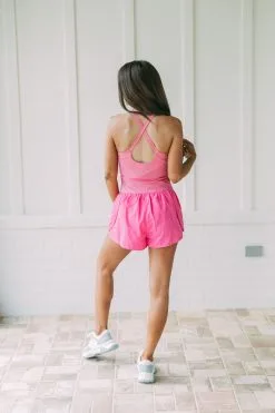 Bailey Active Romper- Pink -thesethreeboutique Sales Shop DSC 5136 0aba4292 cf2d 4c5f b8df d43697c7111c