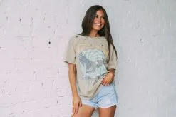 "Free Bird" America Tee- Latte/Teal -thesethreeboutique Sales Shop DSC 6134 e7cb06da acb0 4803 9878 219e17f9b4d5