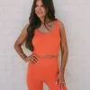 Everett Ribbed Tank-Orange -thesethreeboutique Sales Shop DSC 8221 0b51da09 c92f 4245 ae7f 9b18312323f5
