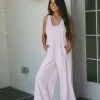 Cotton Wide Leg Jumpsuit-Pink 1 Cotton Wide Leg Jumpsuit-Pink -thesethreeboutique Sales Shop DSC 8348 60199684 ee6b 4f62 8f4c 055500874688