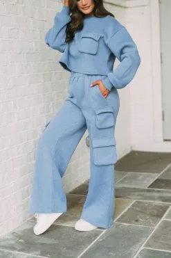 Jacie Pocketed Sweatshirt-Vintage Blue -thesethreeboutique Sales Shop DSC 8677 d0ef736b 85f9 4349 9086 e7abd9a9efd5