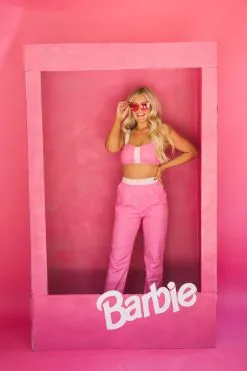 Blaire Two-Toned Pants Set- Pink -thesethreeboutique Sales Shop DSC 8764 09d34d05 3207 420c a4ea 96ee7468c35c