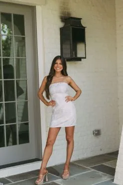 Strapless Floral Mini Dress-Lilac//PETITE -thesethreeboutique Sales Shop DSC 9425 1b21bd1e b7b6 4099 b16a 7dffc795792f