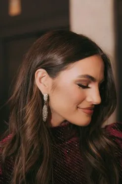 Fallon Oval Earrings- Gold