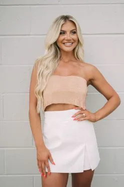 Strapless Rhinestone Crop Top- Gold -thesethreeboutique Sales Shop DSC 9726 484295bc 9766 465d b479 ac2edaf2232d