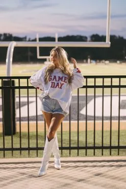 Gameday Star Sweatshirt- Crimson 28 Gameday Star Sweatshirt- Crimson -thesethreeboutique Sales Shop image 359458bc 364e 4c2b 8817 32b61c2237ca